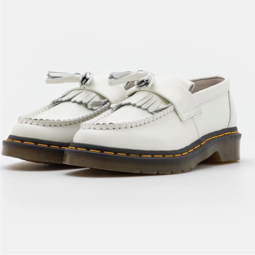 White Doc Marten loafers- like new!